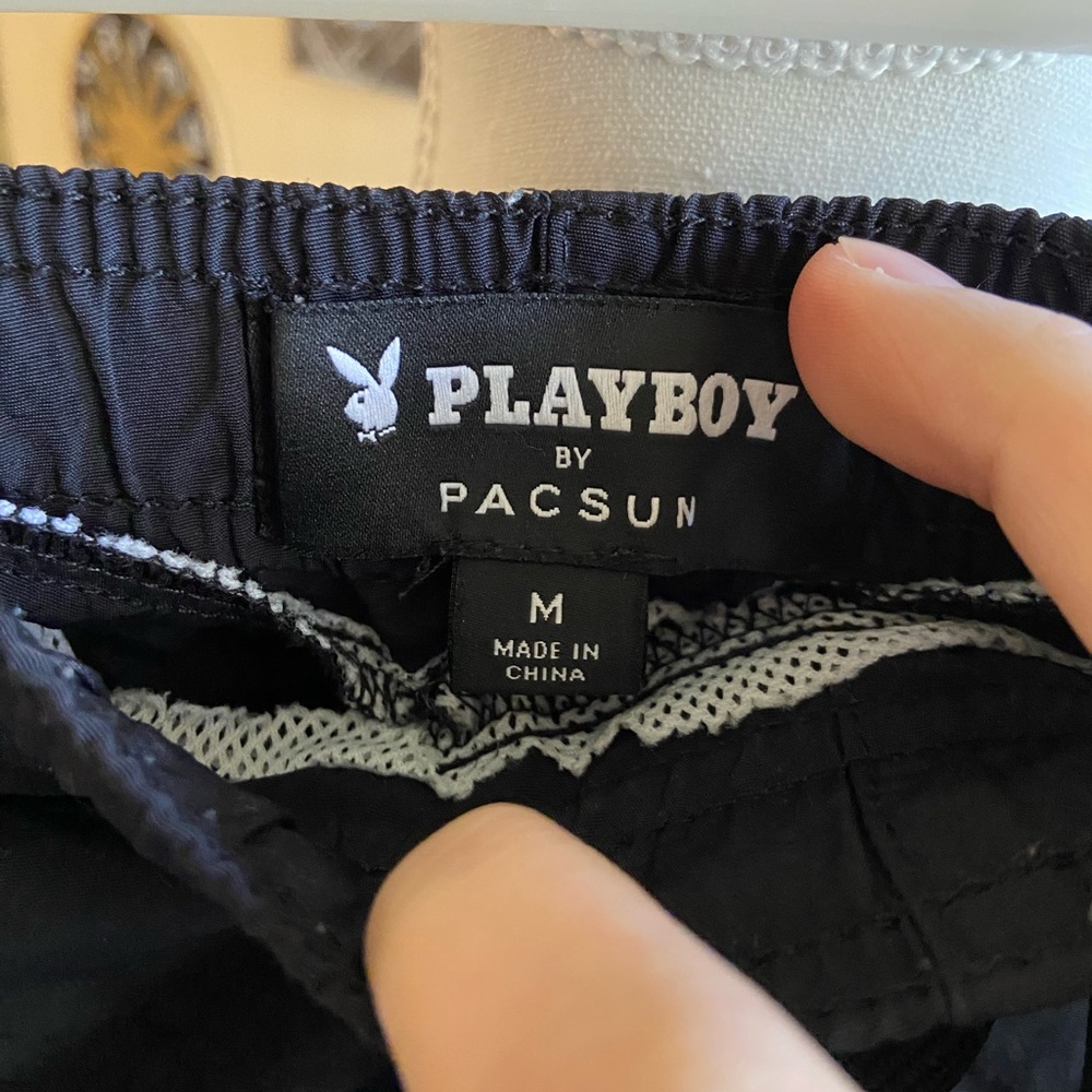 Playboy by Pacsun swim trunks